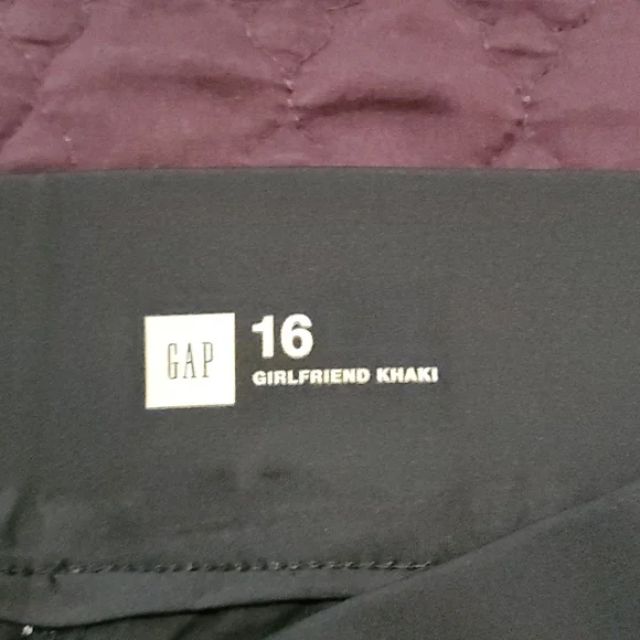 Gap Brand new, navy, maternity khaki's - Picture 4 of 5